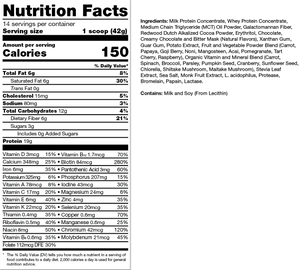 Protein Nutrition Shake, Chocolate