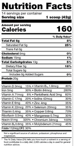 Vegan Protein Nutrition Shake, Vanilla